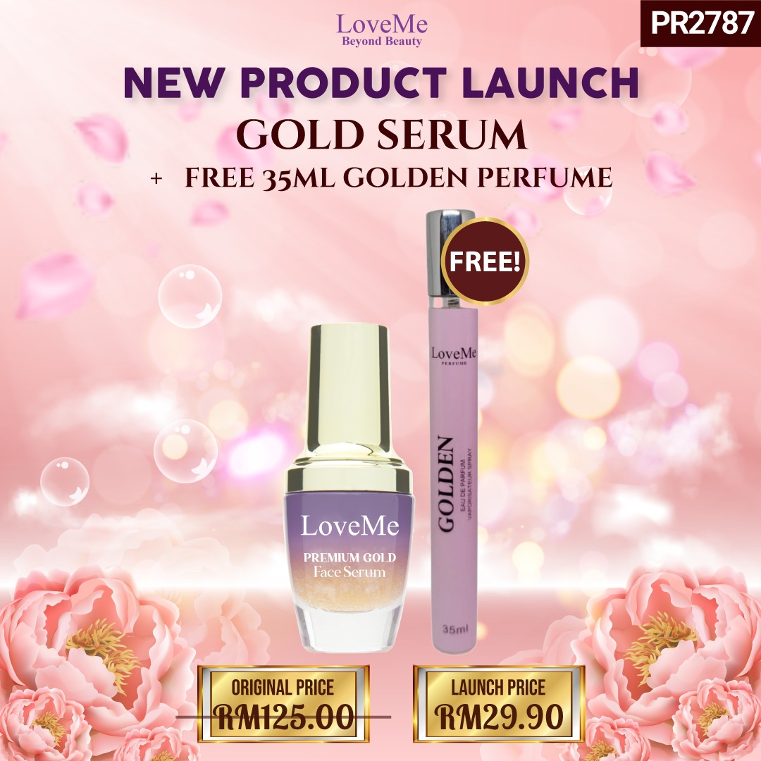 GOLD SERUM + FREE 35ML GOLDEN MIST